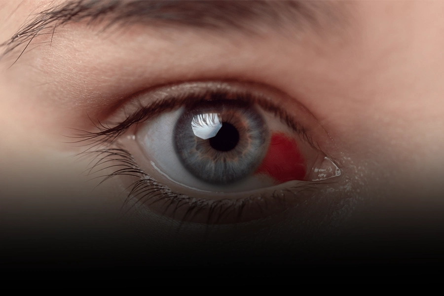 Is ocular hypertension caused by stress